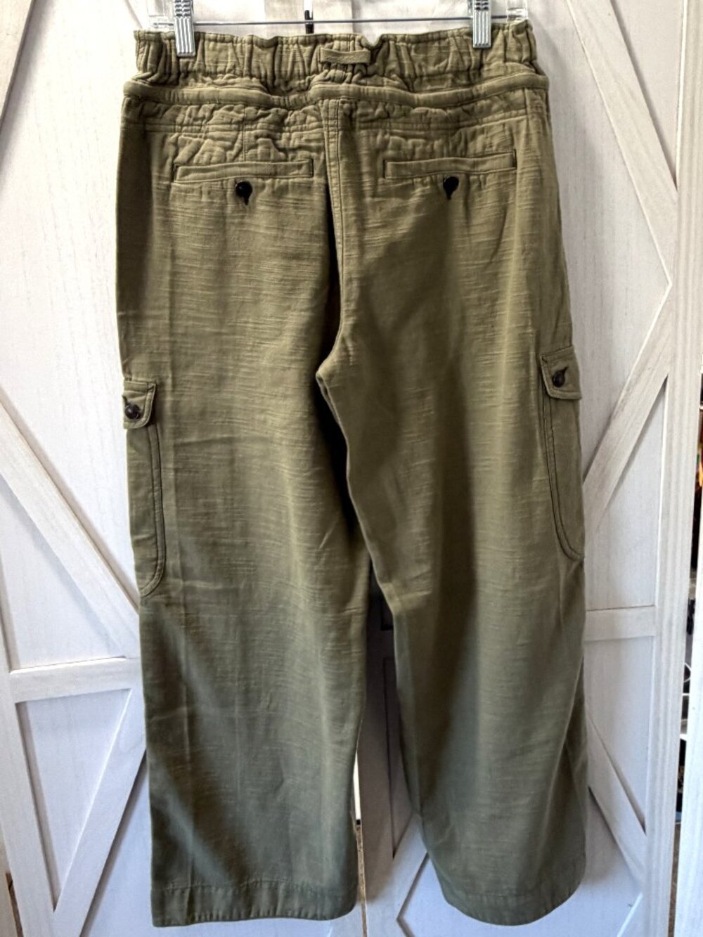 Free People We The Free Park Ave Pull-On Cargo Pants in Adventurer - Picture 4 of 11